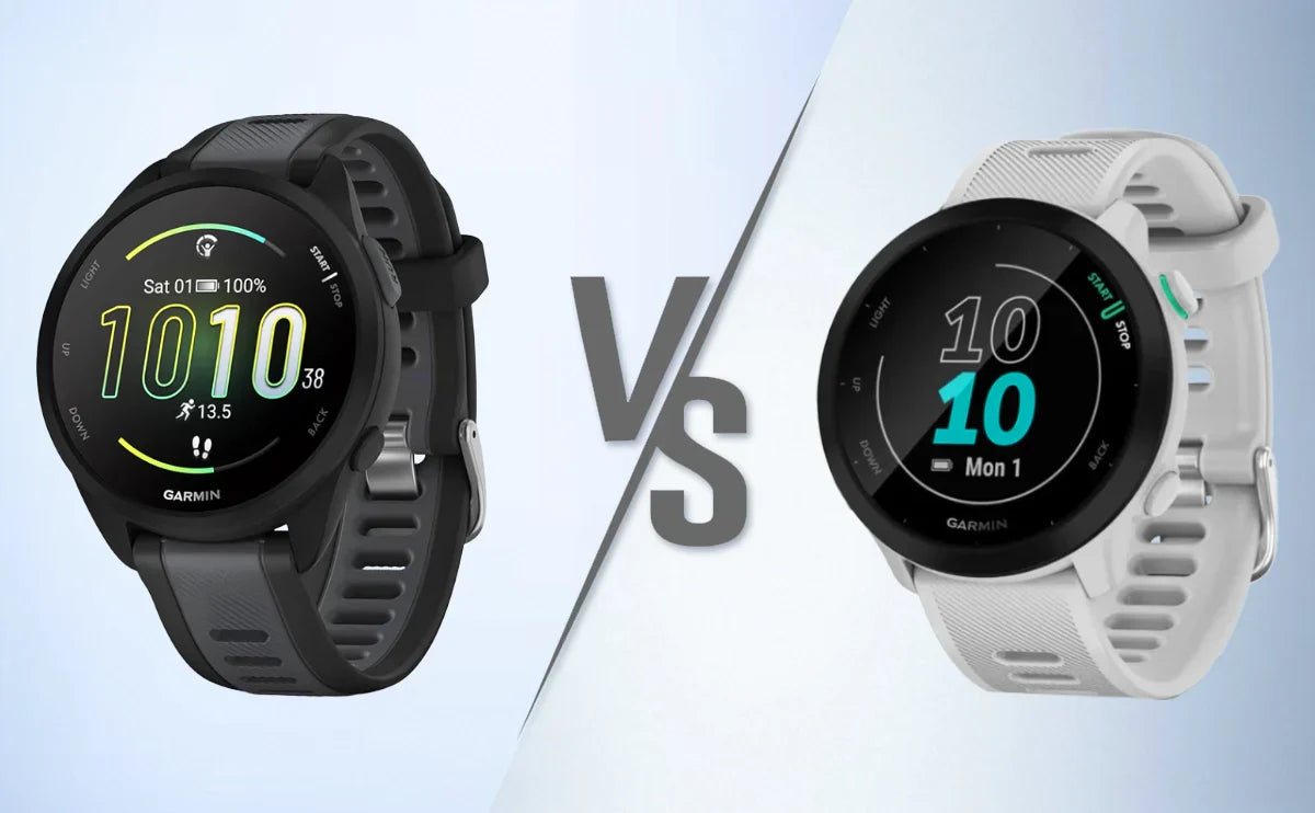 Garmin Forerunner 165 vs. Forerunner 55 - Is the AMOLED Upgrade