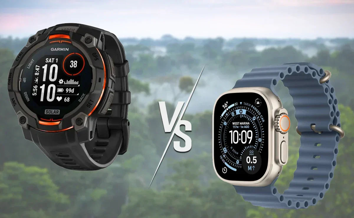 vaseline gleitgel Garmin Instinct 3 vs Apple Watch Ultra 3