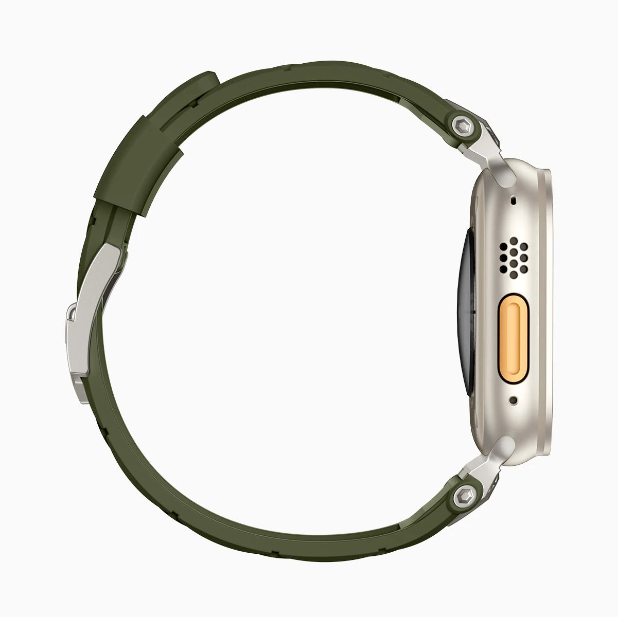 Bandletic_Best_TPU_Apple_Watch_Band_Army_Green #Color_ArmyGreen