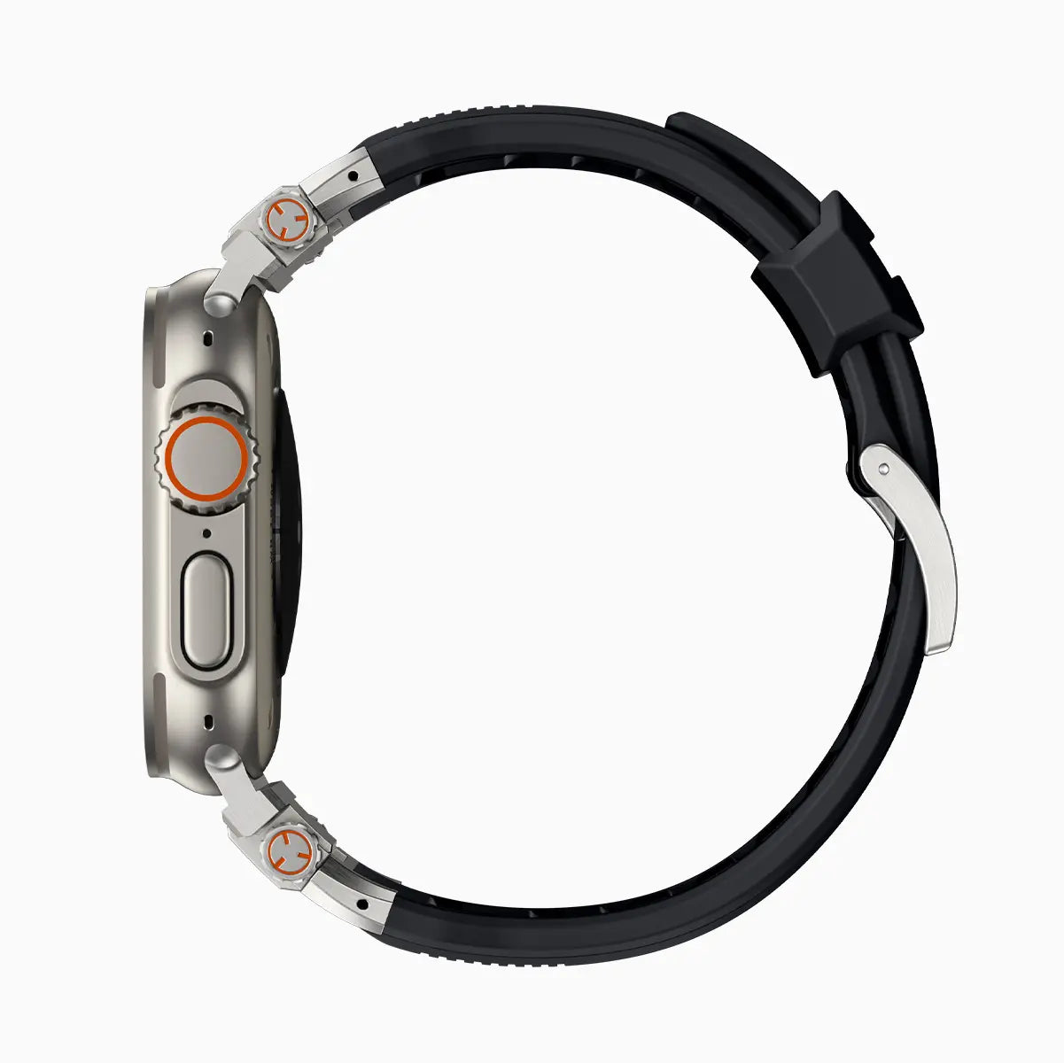 Bandletic_fluororubber_Apple_Watch_Band #color_black