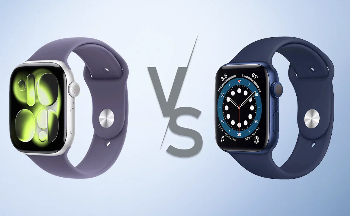 Apple Watch Series 11 vs Apple Watch Series 6 - Is the 24-Hr Battery & 2X Screen Worth It