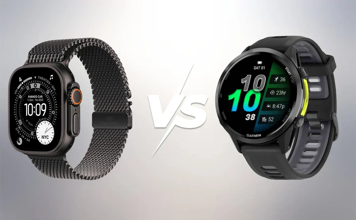 Apple Watch Ultra 3 vs Garmin Forerunner 970 - Which Premium Sports Watch Dominates 2025