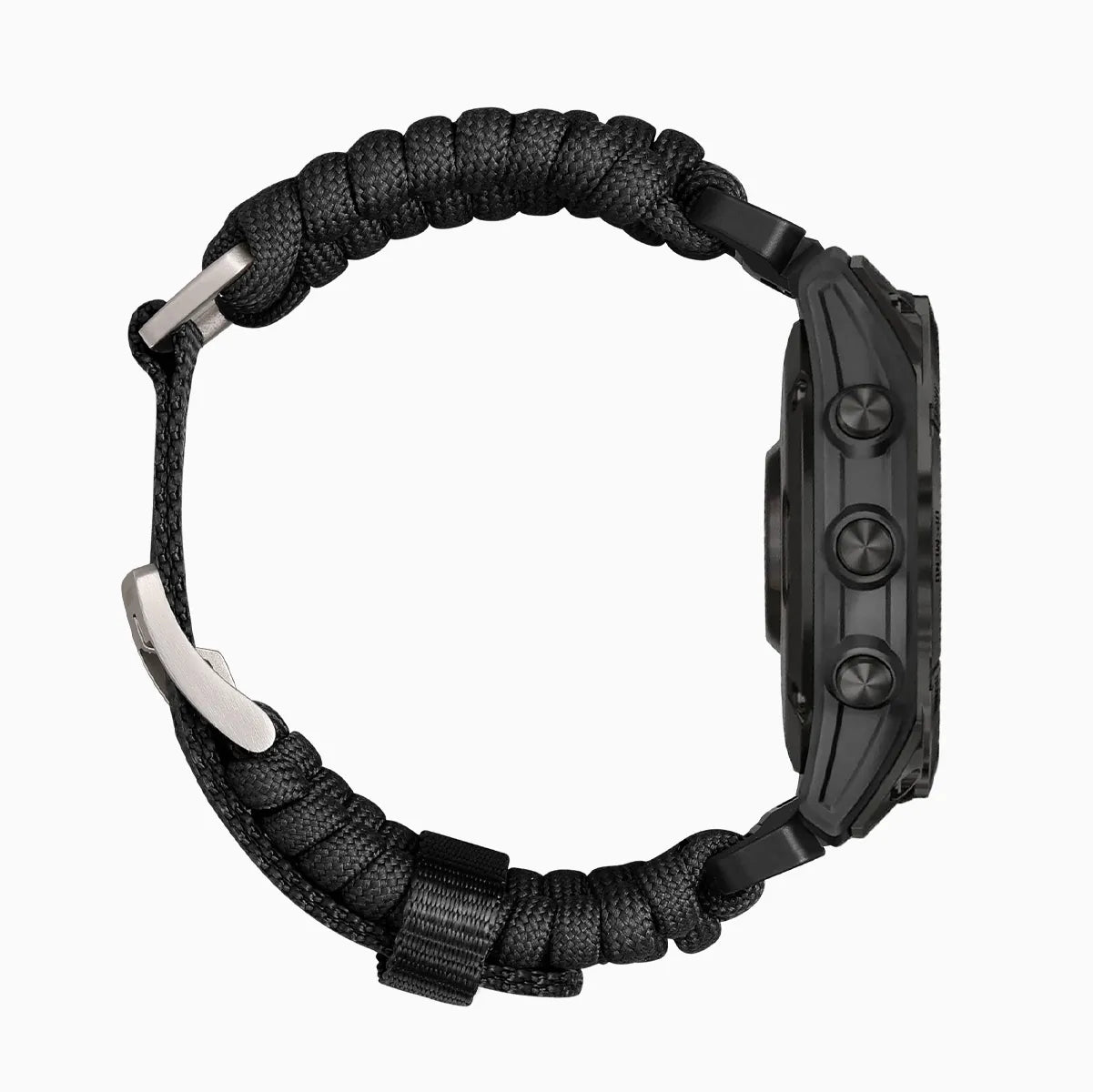 Bandletic_Best_Nylon_Garmin_Watch_Band_Black #color_black