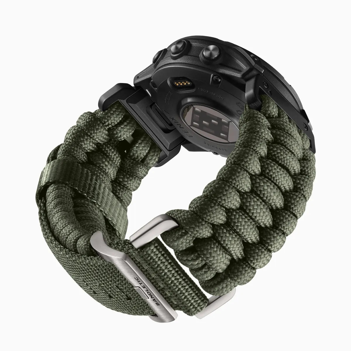 Bandletic_Best_Nylon_Garmin_Watch_Band_Black 