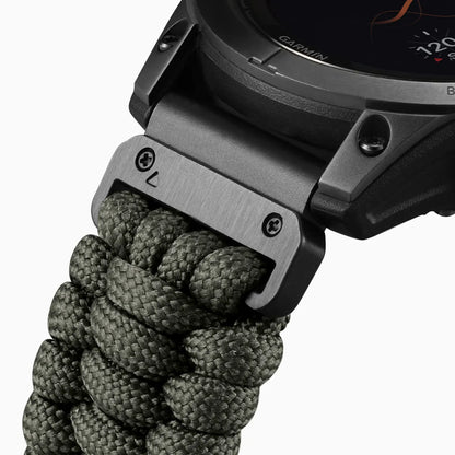 Bandletic_Best_Nylon_Garmin_Watch_Band_Black 