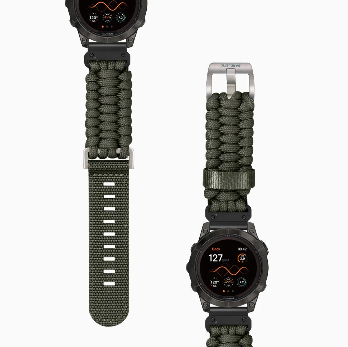 Bandletic_Best_Nylon_Garmin_Watch_Band_Black 