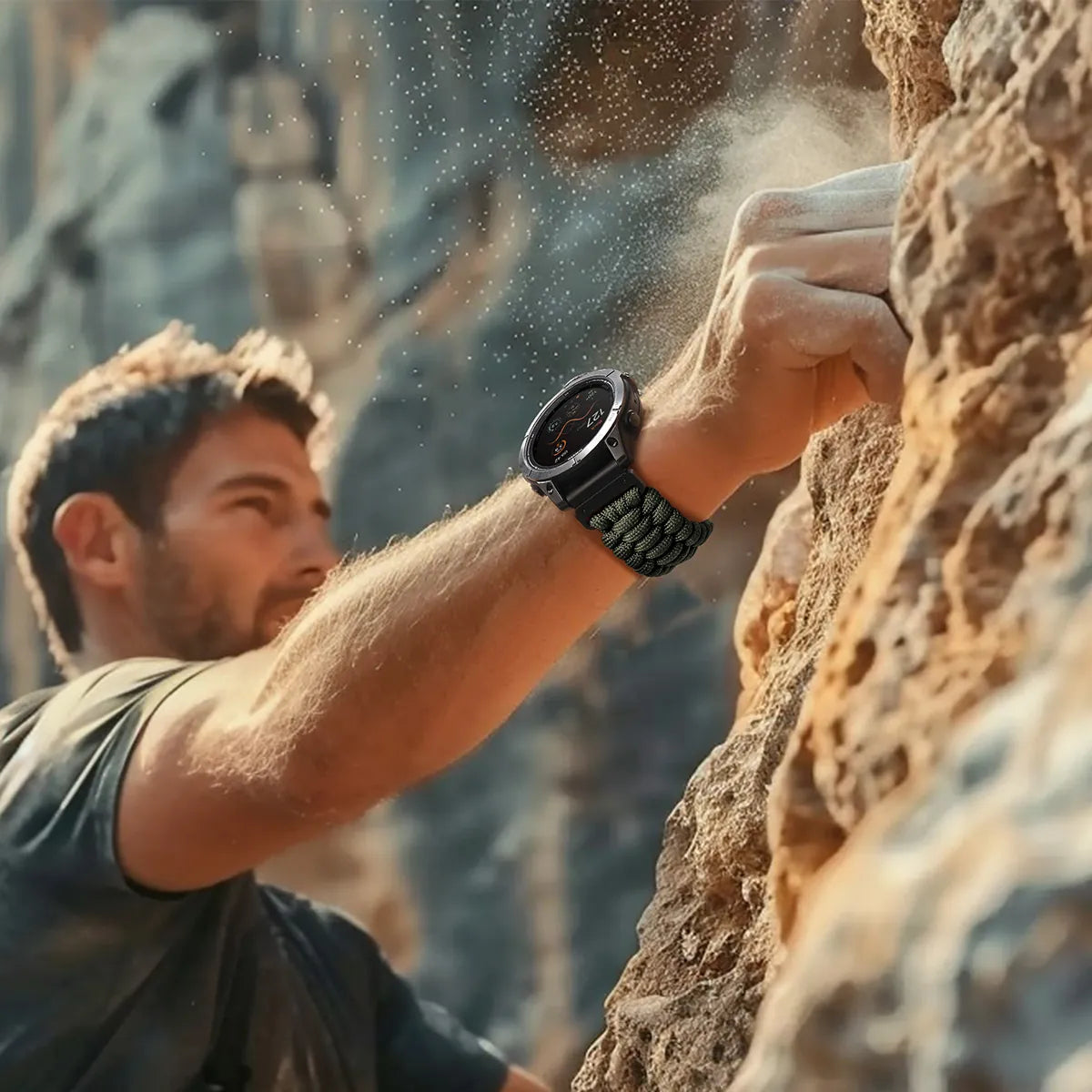 Bandletic_Best_Nylon_Garmin_Watch_Band_Black 