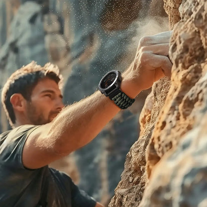 Bandletic_Best_Nylon_Garmin_Watch_Band_Black 