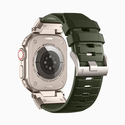 Bandletic_fluororubber_Apple_Watch_Band_Black_Adapter 