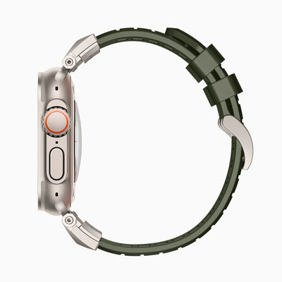 Bandletic_fluororubber_Apple_Watch_Band_Black_Adapter 