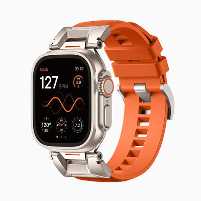 Bandletic_fluororubber_Apple_Watch_Band_Black_Adapter 