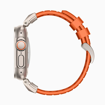 Bandletic_fluororubber_Apple_Watch_Band_Black_Adapter 