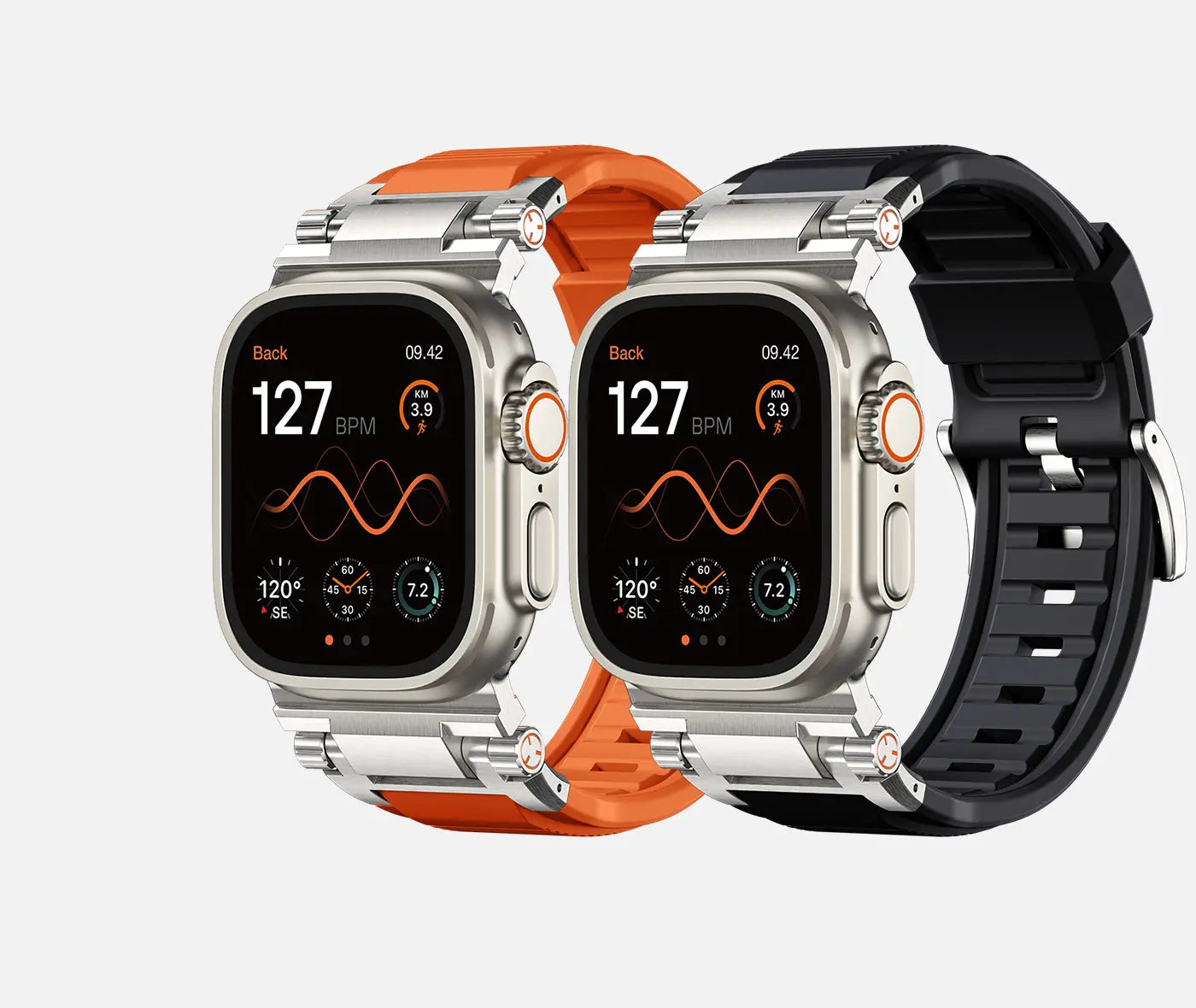 R Steel 1 for Apple Watch Band Bandletic