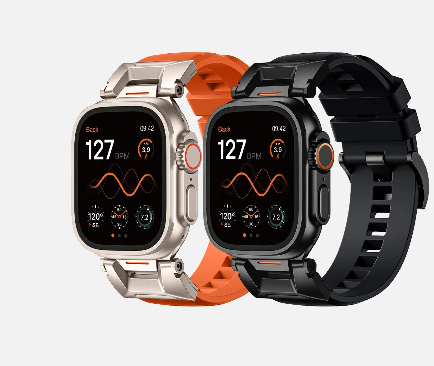 R Steel 3 for Apple Watch Band Bandletic