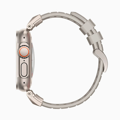 Bandletic_fluororubber_Apple_Watch_Band_Black_Adapter 