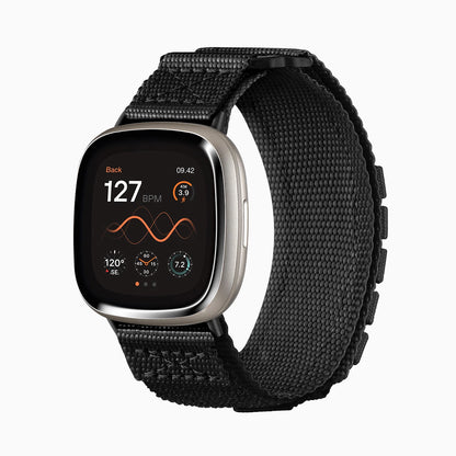 Fitbit versa nylon band best sale