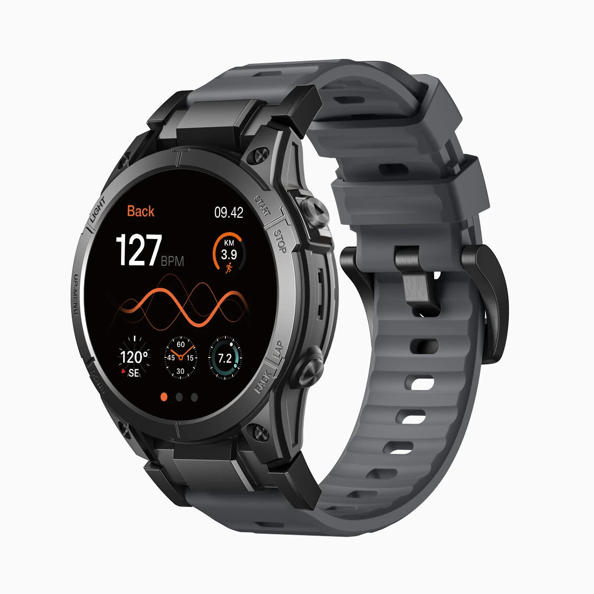 Best_garmin_watch_rubber_band_22mm #color_grey